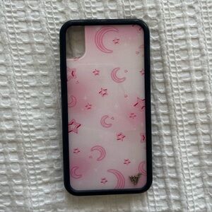 Wildflower pink case for iPhone XR